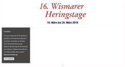 Desktop Screenshot of heringstage-wismar.de